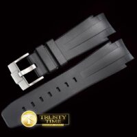 ROLACC028D - Rubber B Black Vulcanized Strap For Rolex DeepSea