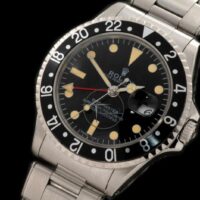 ROLGMT016C - Vintage GMT SS Black Bezel Swiss Eta 2836-2