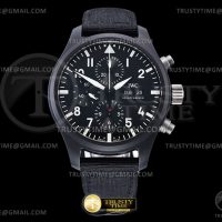 IWC0503 - Pilot Chrono IW389101 Top Gun SS/LE Black AZF A7750