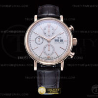 Portofino Chrono IW3910 RG/LE Wht/RG Stk TWF A7750