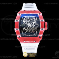 RM35-02 Rafael Nadal Red/Wht FC/VRU ZF V5 Miyota Mod