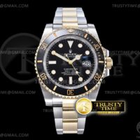 Submariner 116613LN 904L YG/SS Black ARF V3 SH3135
